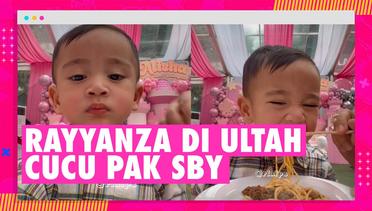 Gemas Rayyanza Cipung Saat Kondangan di Ultah Cucu Pak SBY, Didampingi Sus Rini