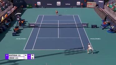 Petra Kvitova vs Donna Vekic - Highlights | WTA Miami Open 2023