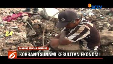 Korban Tsunami di Lampung Selatan Mengais Besi Bekas untuk Bertahan Hidup - Liputan 6 Terkini