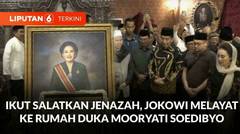 Jokowi Melayat ke Rumah Duka Mooryati Soedibyo, Ikut Salatkan Jenazah | Liputan 6