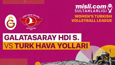 Full Match | Galatasaray HDI Sigorta vs Turk Hava Yollari | Turkish Women's Volleyball League 2022/2023