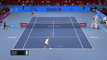 Match Highlight | Jannik Sinner vs Dennis Novak | Erste Bank Open 2021
