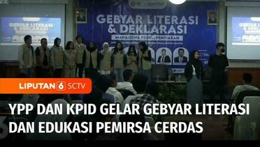 Gelar Gebyar Literasi, YPP dan KPID Jakarta Harapkan Pelajar Mampu Jadi Pemirsa Cerdas | Liputan 6