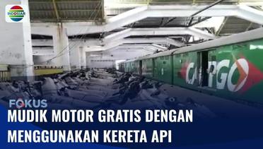 Motor yang Terdaftar Mudik Gratis dengan Naik Kereta Api Sudah Dikirim dari Jakarta | Fokus