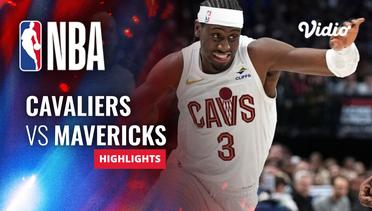 Cleveland Cavaliers vs Dallas Mavericks - Highlights | NBA Regular Season 2023/24