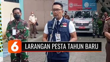 Tegas! Ridwan Kamil Melarang Kegiatan Perayaan Tahun Baru di Seluruh Wilayah Jawa Barat | Liputan 6