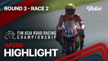 Highlights | Asia Road Racing Championship 2023: AP250 Round 3 - Race 2 | ARRC
