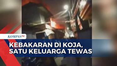 1 Keluarga Tewas dalam Kebakaran di Koja Jakarta Utara