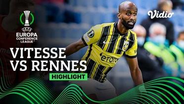 Highlight - Vitesse vs Rennes | UEFA Europa Conference League 2021/2022