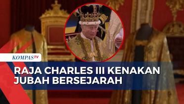 Begini Penampakan Jubah Bersejarah yang Dikenakan Raja Charles III saat Penobatan!