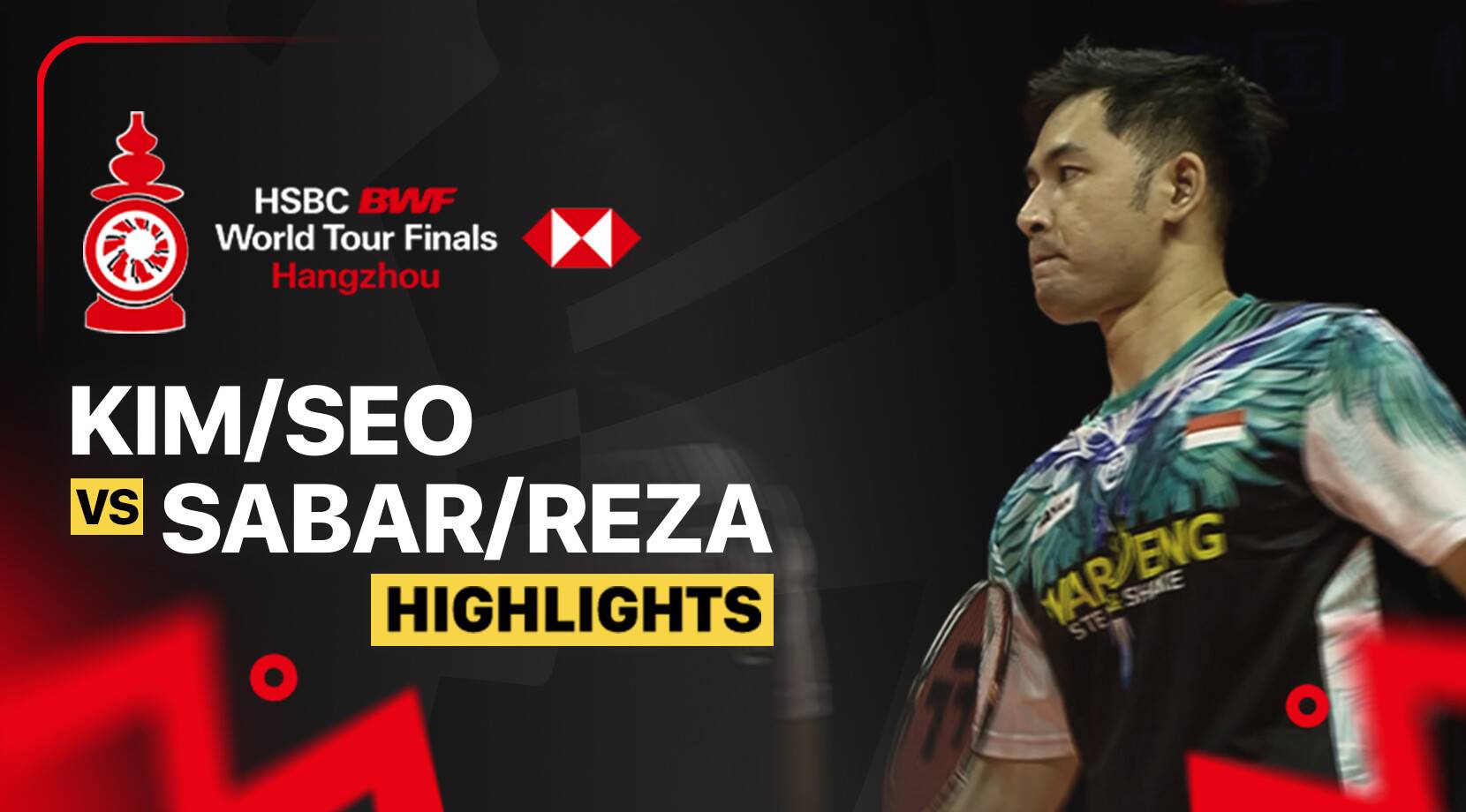 Kim Won Ho/Seo Seung Jae (KOR) vs Sabar Karyaman Gutama/Moh Reza Pahlevi Isfahani (INA) - Men's Doubles Semifinals | HSBC BWF World Tour Finals 2025