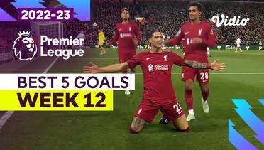 5 Gol Terbaik | Matchweek 12 | Premier League 2022/23