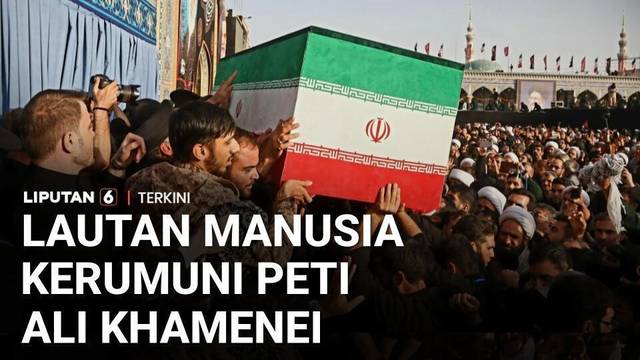 Tiba di Irak, Peti Jenazah Ali Khamenei Bakal Diarak ke Kota Suci Najaf | Liputan 6