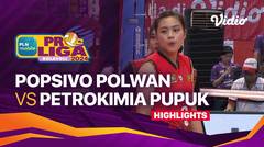 Putri: Jakarta Popsivo Polwan vs Gresik Petrokimia Pupuk Indonesia - Highlights | PLN Mobile Proliga 2024