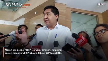 Alasan Maruarar Sirait Dukung Prabowo-Gibran di Pilpres 2024