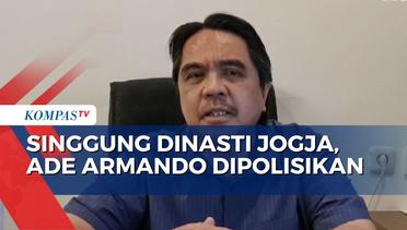 Ade Armando Dilaporkan ke Polisi karena Dituding Lecehkan Keistimewaan Yogyakarta