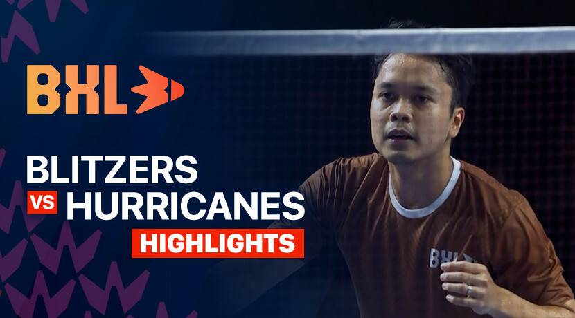 Blitzers vs Hurricanes - BDMNTN XL 2025