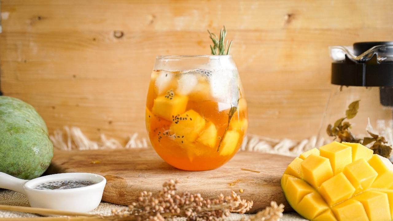 Resep Mango Green Tea, Minuman Viral yang Segar Banget! Vidio