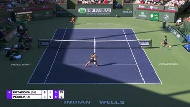 Anastasia Potapova vs Jessica Pegula - Highlights | WTA BNP Paribas Open 2023