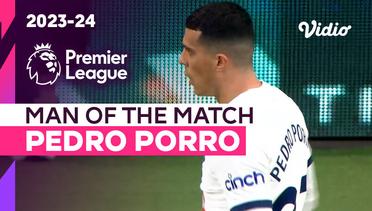 Aksi Man of the Match: Pedro Porro | Tottenham vs Brighton | Premier League 2023/24