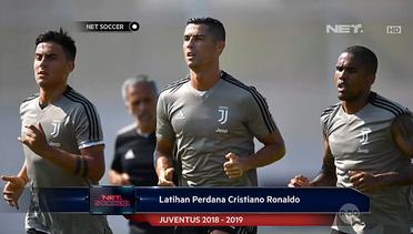 Latihan Perdana Cristiano Ronaldo di Juventus