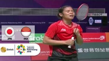 JPN vs INA - Semi Final Badminton Beregu Putri - Full Highlight | Asian Games 2018