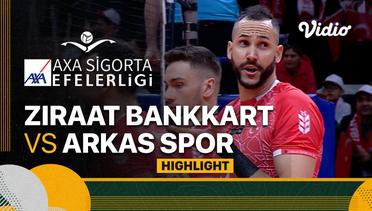 Highlights | Zi̇raat Bankkart vs Arkas Spor | Turkish Men's Volleyball League 2022/2023