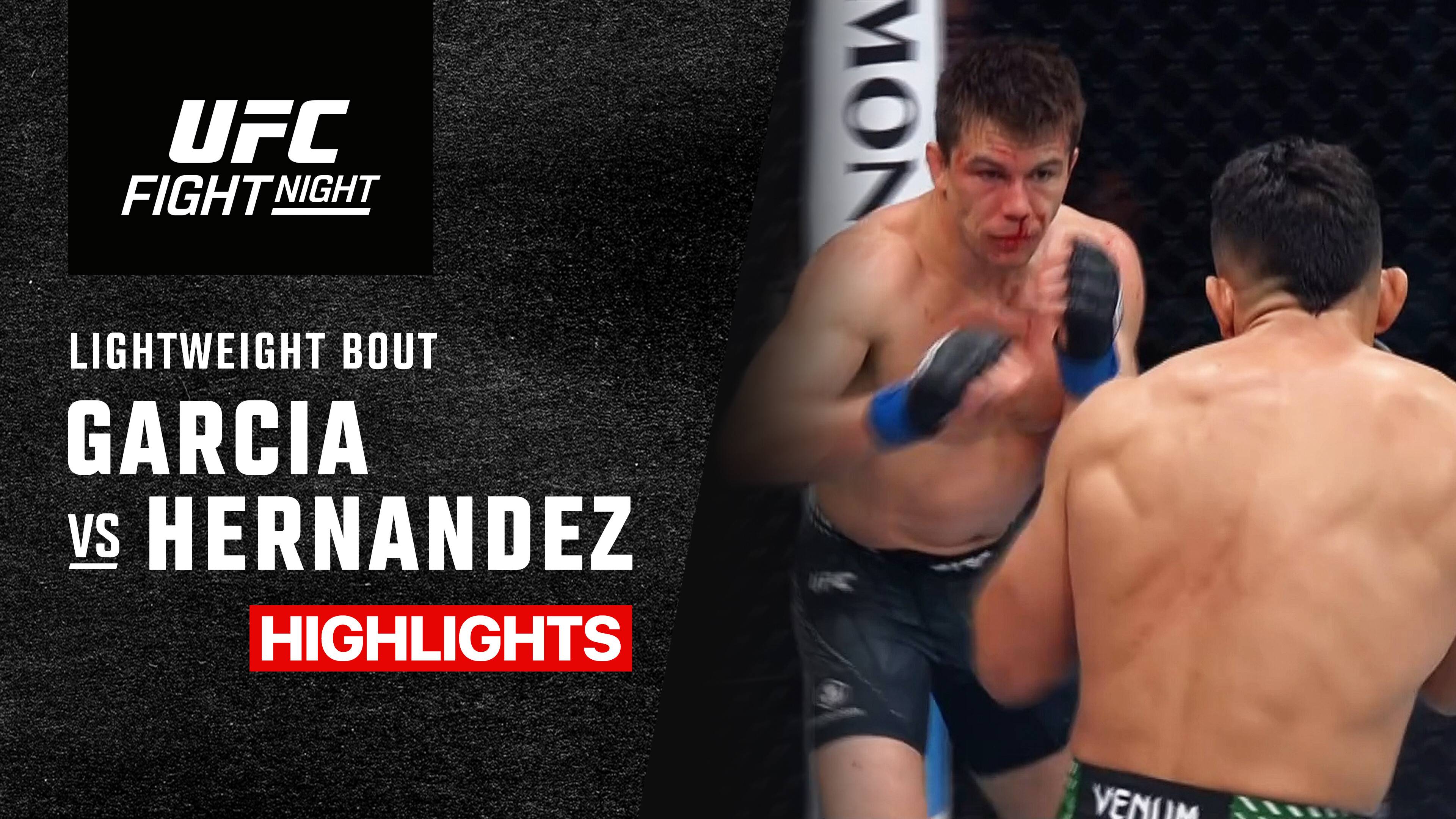 Rafa Garcia vs Alexander Hernandez - Lightweight | UFC Fight Night