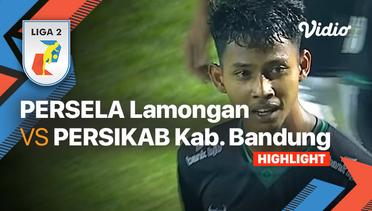 Highlights - Persela Lamongan vs Persikab Kab. Bandung | Liga 2 2022/23