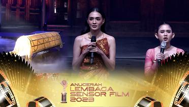 Horrorrr!! Tissa Biani & Agla Artalidia Shock Gak Berani Ambil Amplop Nominasi!! | Anugerah Lembaga Sensor Film 2023