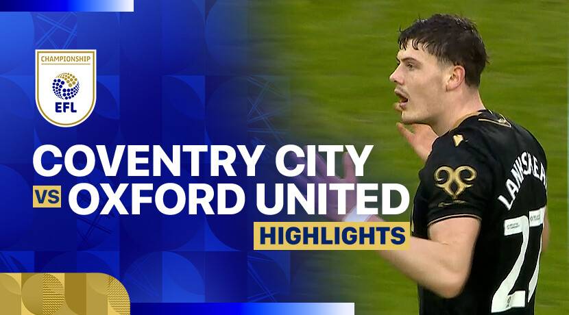 Coventry City FC vs Oxford United FC