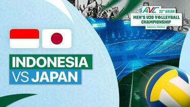 Indonesia vs Japan - 22nd Asian Men's U-20 Volleyball Championship