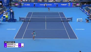 Semifinal: Maria Sakkari vs Jessica Pegula - Highlights | WTA Toray Pan Pacific 2023