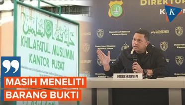 Polisi Segel Kantor Pusat Khilafatul Muslimin di Lampung