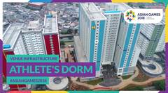 Venue Infrastructure for #AsianGames2018 - Athlete's Dorm