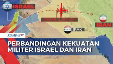 Saling Serang, ini Perbedaan Kekuatan Militer antara Iran dan Israel