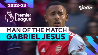 Aksi Man of the Match: Gabriel Jesus | Arsenal vs Nottingham Forest | Premier League 2022/23