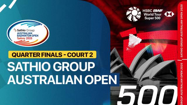 Yang Po-Hsuan/Hu Ling Fang (TPE) vs Pakkapon Teeraratsakul/Sapsiree Taerattanachai (THA) - Full Match | SATHIO GROUP Australian Open 2025