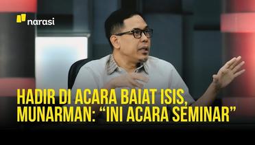 Hadir di Acara Baiat ISIS, Munarman: "Ini Acara Seminar"