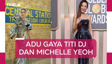 Adu Gaya Titi DJ dan Michelle Yeoh yang Pernah Satu Angkatan Miss World 1983