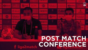 Post Match Conference | PERSIS vs Putra Safin Grup | Matchday 6 Liga 2 2021