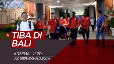 Arsenal U-20 Telah Tiba di Bali untuk U-20 International Cup 2019