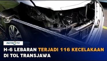 H-6 Lebaran, Terjadi 115 Kecelakaan di Tol TransJawa