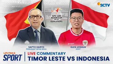 Link Live Streaming Timnas U20 Indonesia vs Timor Leste - SCTV