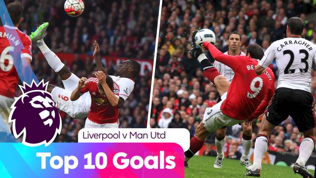 10 Gol Terbaik Liverpool vs Manchester United di Premier League