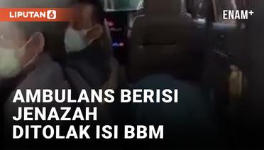Viral! Ambulans Bawa Jenazah Ditolak Isi BBM di SPBU Bogor
