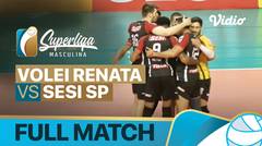 Full Match | Quarter Final - Volei Renata vs Sesi SP | Brazilian Men's Volleyball League 2021/2022