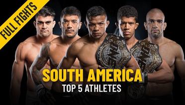 Top 5 Athletes | South America | ONE Full Fights
