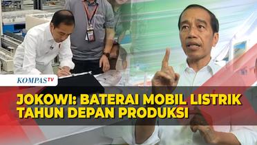 Indonesia Punya Pabrik Baterai Pertama dan Terbesar di Asia Tenggara, Ini Harapan Jokowi