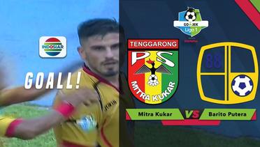 Gol Fernando Rodriguez - Mitra Kukar (1) vs (0) Barito Putera | Go-Jek Liga 1 Bersama Bukalapak